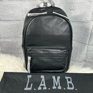 NWT L.A.M.B. Designer Black Leather Backpack🖤